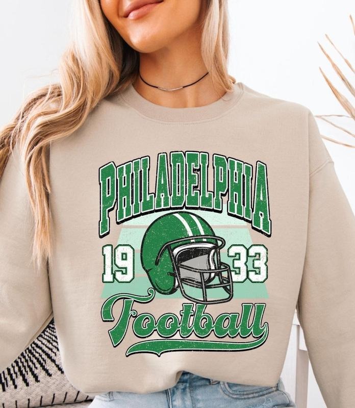 Vintage Philadelphia Football Sweatshirt, Philadelphia Football Shirt, Philly Football Sweater, Philadelphia Football Fan