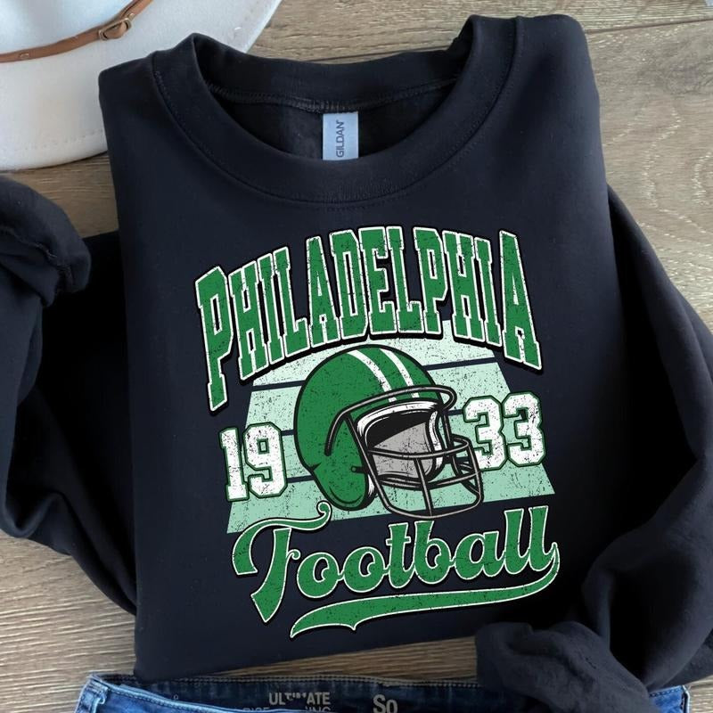 Vintage Philadelphia Football Sweatshirt, Philadelphia Football Shirt, Philly Football Sweater, Philadelphia Football Fan