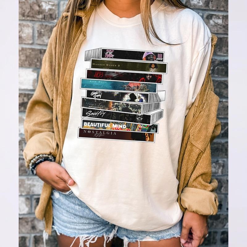 Vintage RW Album 2024 Music ShirtsSweatshirtHoodie, Rapper Graphic Gift for R0d Fans