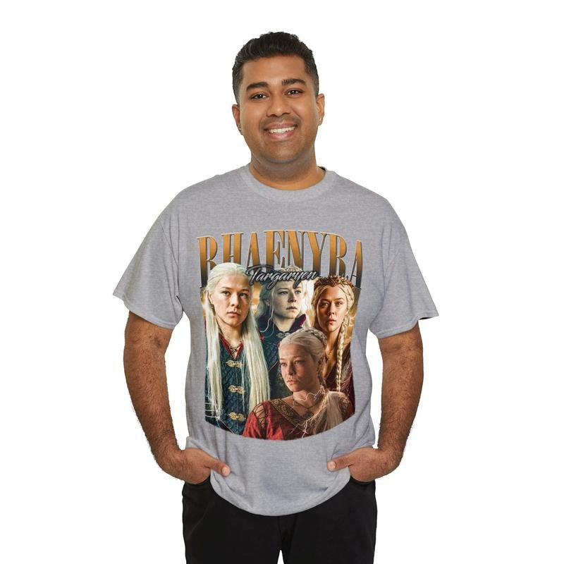 Vintage Rhaenyra Targaryen T ShirtCrewneck