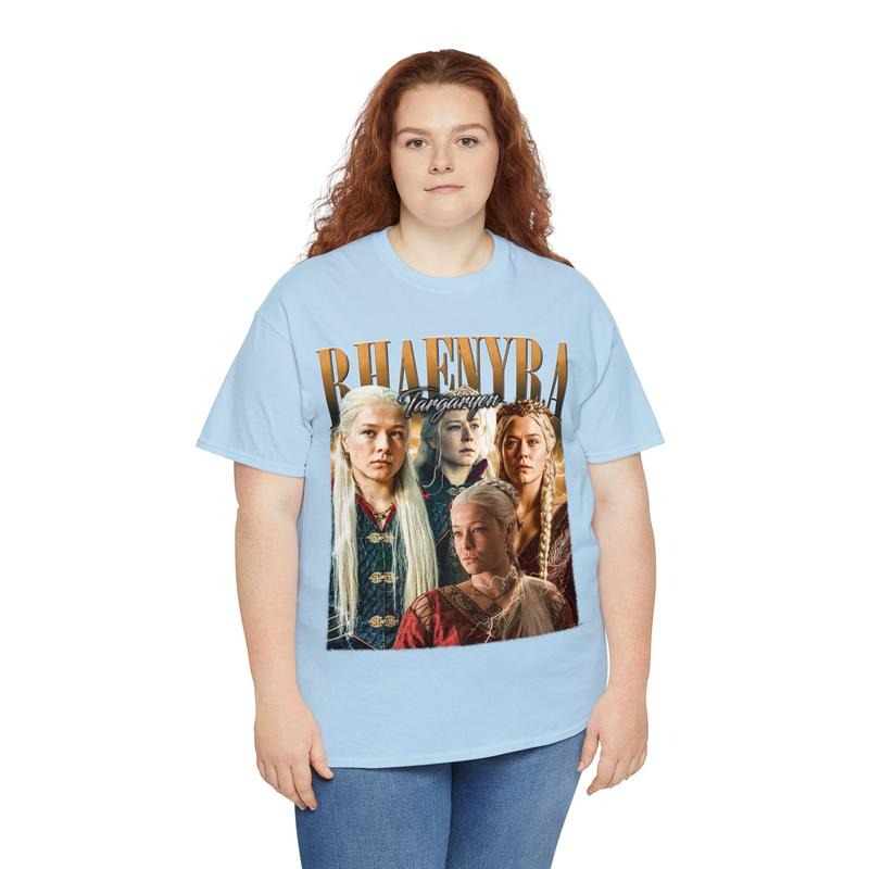 Vintage Rhaenyra Targaryen T ShirtCrewneck