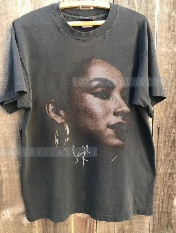 Vintage Sade Shirt, 90s Sade Music Shirt, Funny Sade 2024 Shirt Men Women, Funny Sade T Shirt