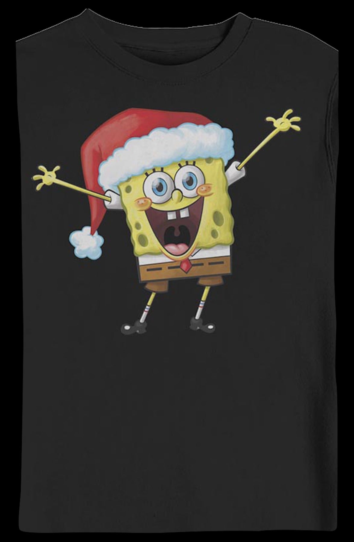 Vintage Santa Hat SpongeBob SquarePants Sweatshirt