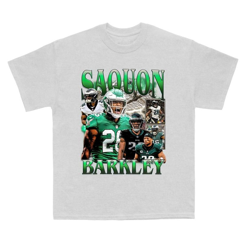 Vintage Saquon Barkley Shirt Football T-shirt, Vintage Football Graphic Shirt, Gift For Fans of Football