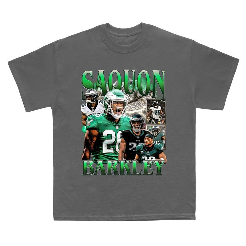 Vintage Saquon Barkley Shirt Football T-shirt, Vintage Football Graphic Shirt, Gift For Fans of Football style 001