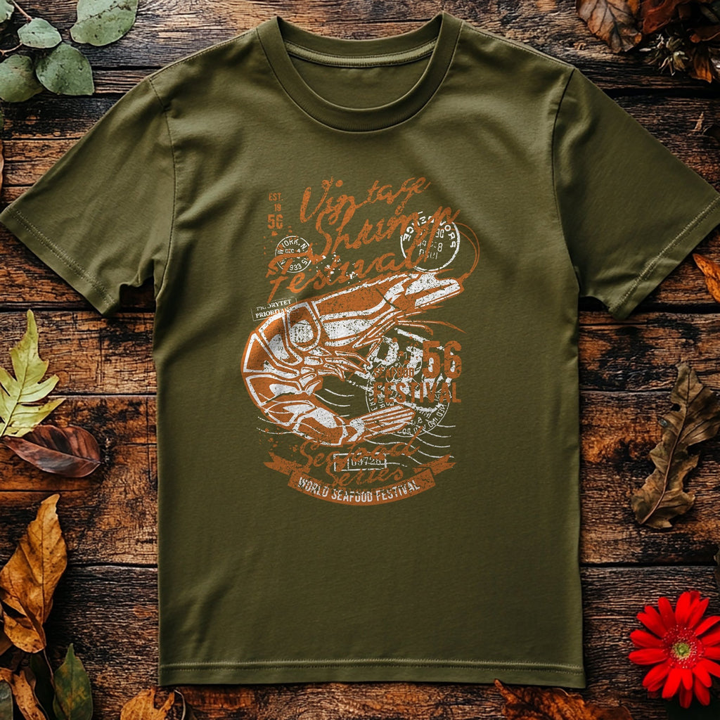 Vintage Shrimp T-Shirt - Dive into