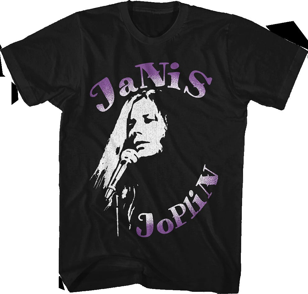 Vintage Singing Janis Joplin T-Shirt