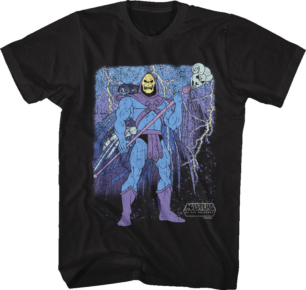 Vintage Skeletor Poster Masters of the Universe T-Shirt