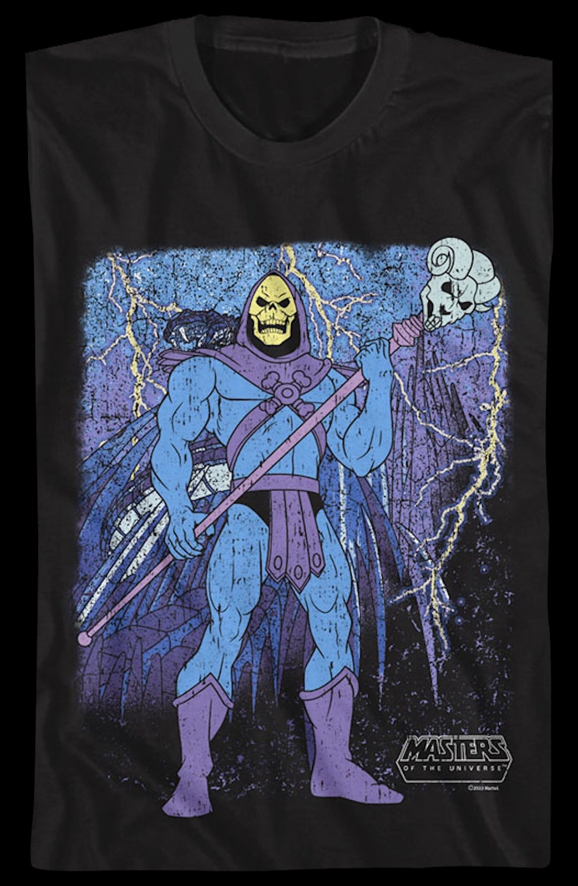 Vintage Skeletor Poster Masters of the Universe T-Shirt