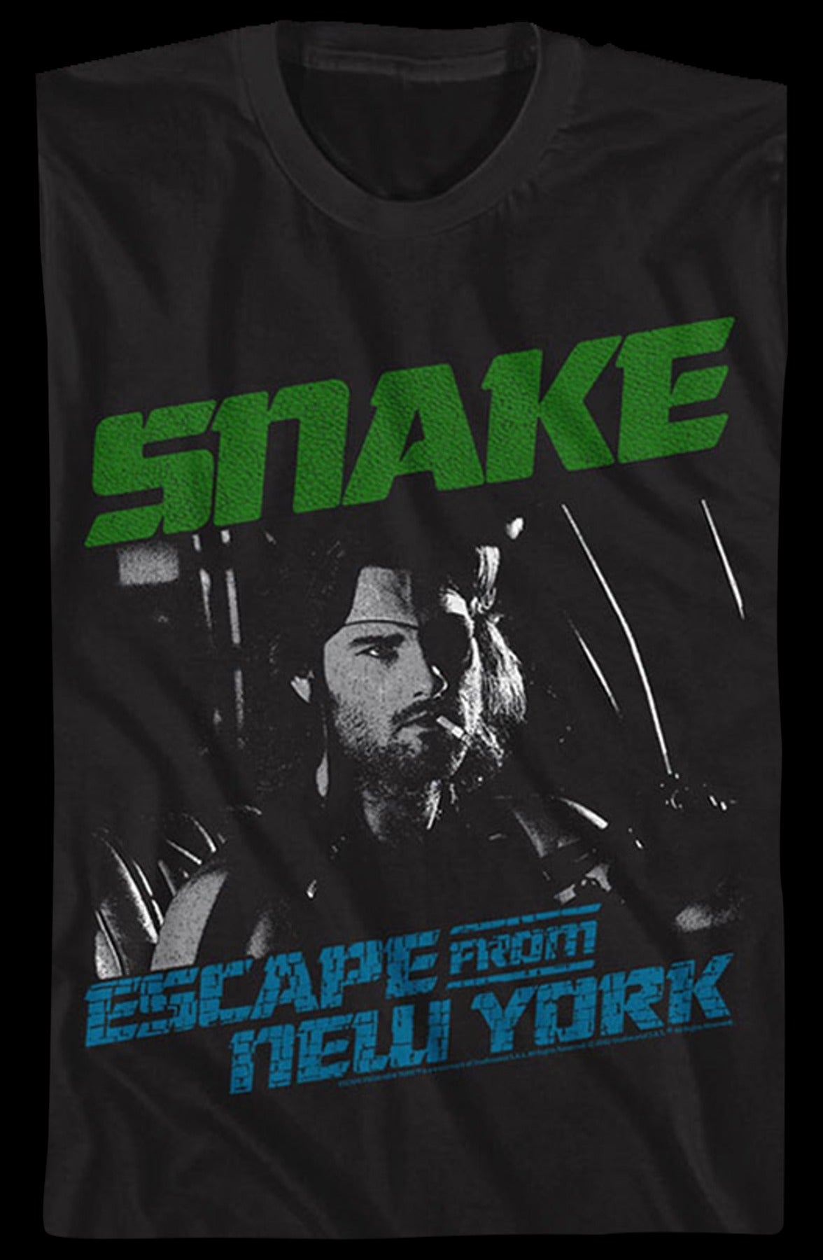Vintage Snake Plissken Escape From New York T-Shirt