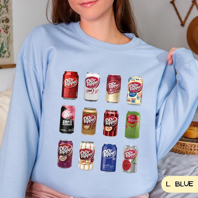 Vintage Soda Canned Shirt, Dr Pepper Sweatshirt, Trendy Soda Hoodie, Dr. Pepper Sweatshirt, Soda Sweatshirt, Pop Sweatshirt