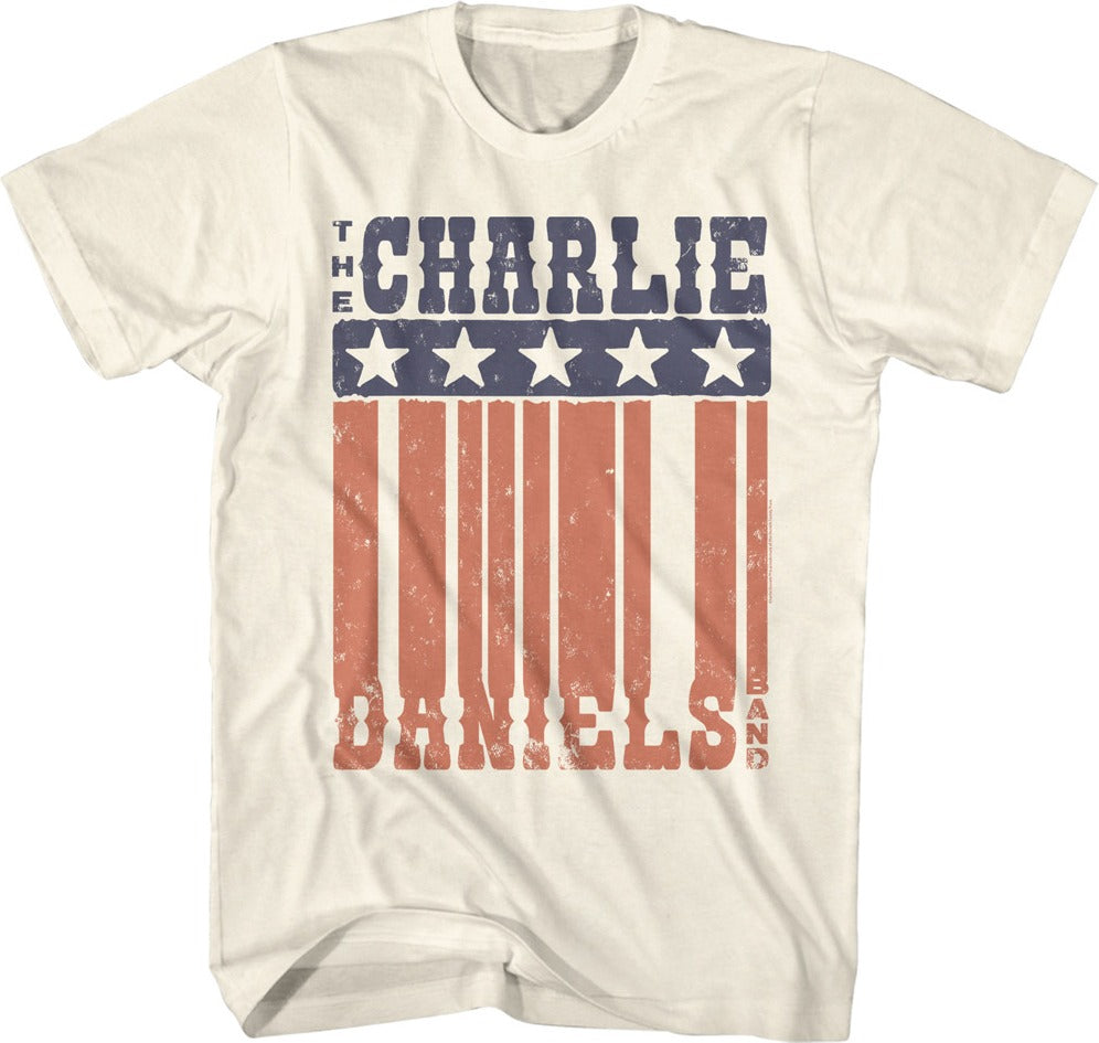 Vintage Stars And Stripes Charlie Daniels Band T-Shirt