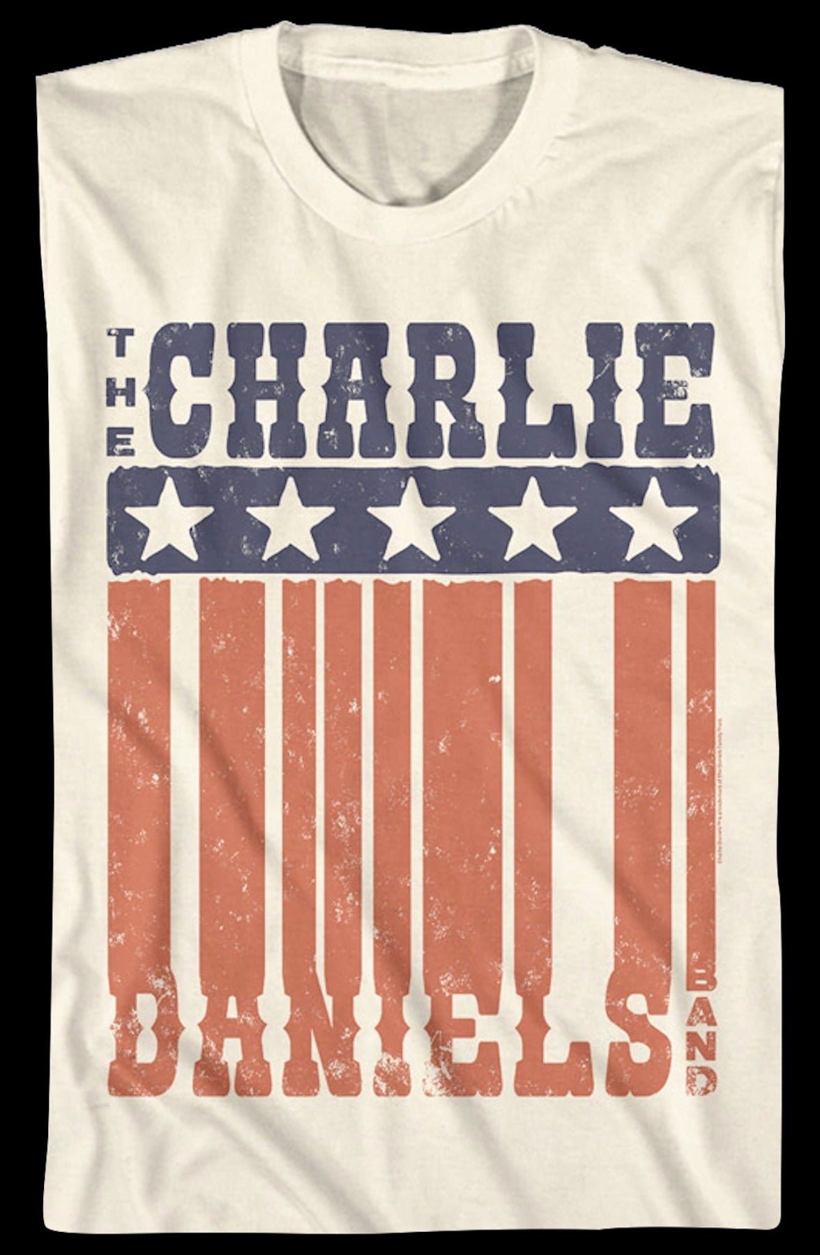 Vintage Stars And Stripes Charlie Daniels Band T-Shirt