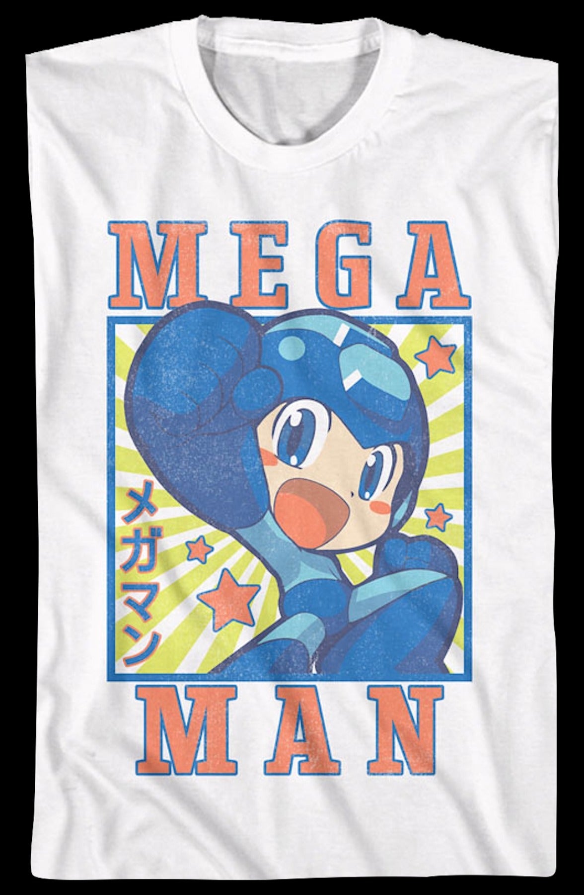 Vintage Stars Mega Man T-Shirt