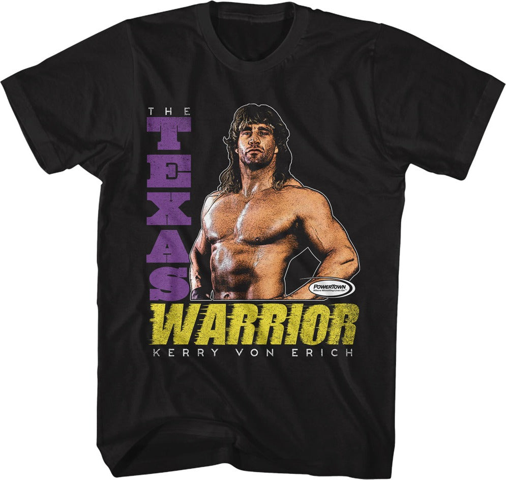 Vintage Texas Warrior Kerry Von Erich T-Shirt