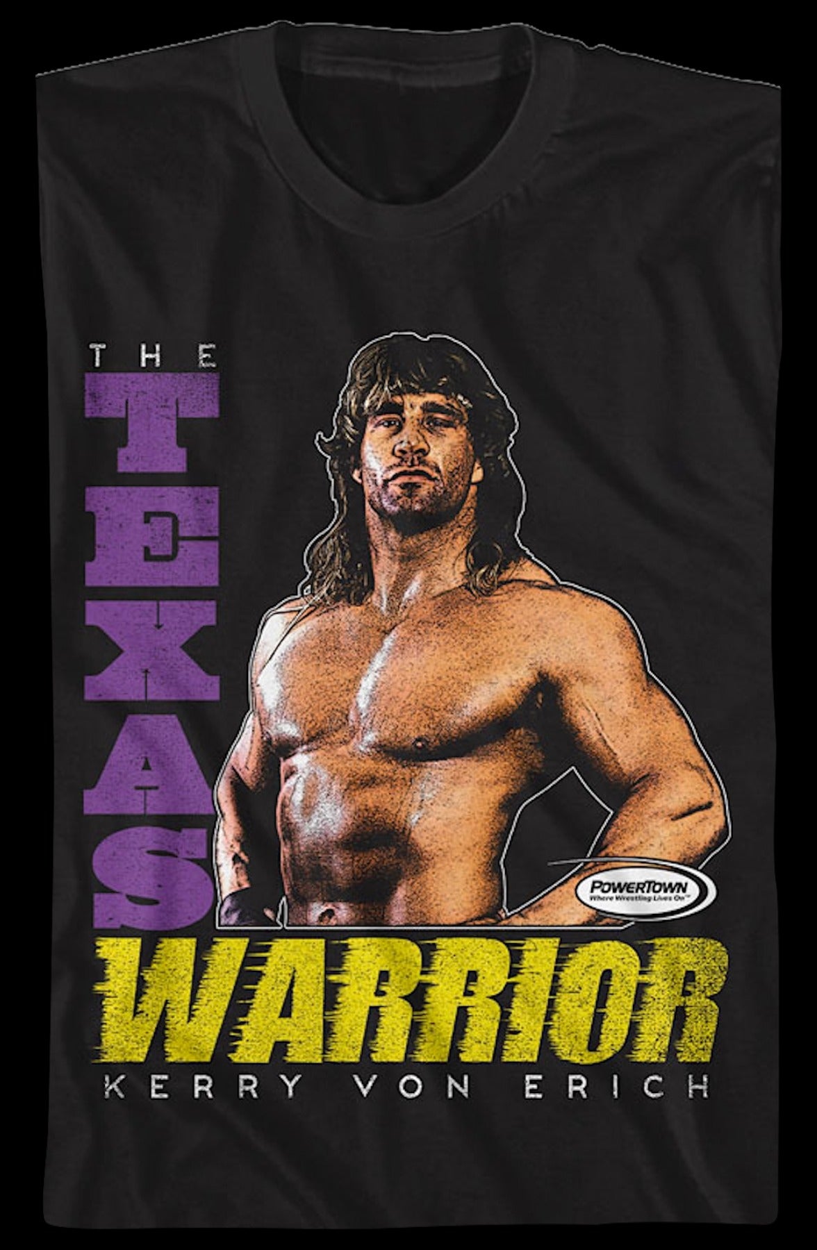 Vintage Texas Warrior Kerry Von Erich T-Shirt