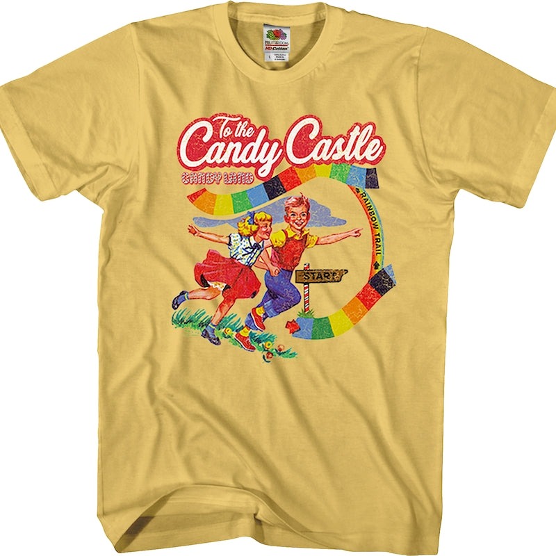 Vintage To the Candy Castle Candy Land T-Shirt