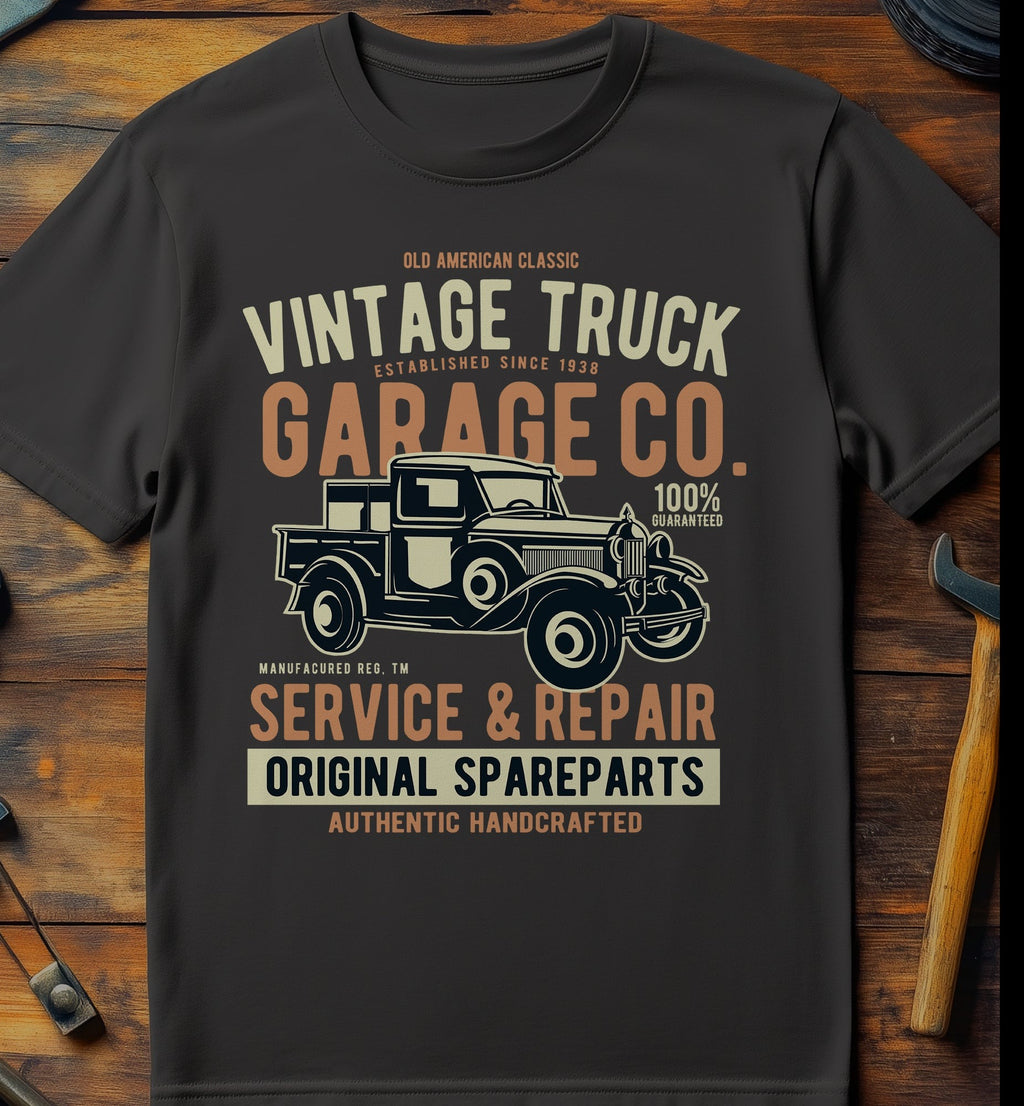 Vintage Truck Garage T-shirt
