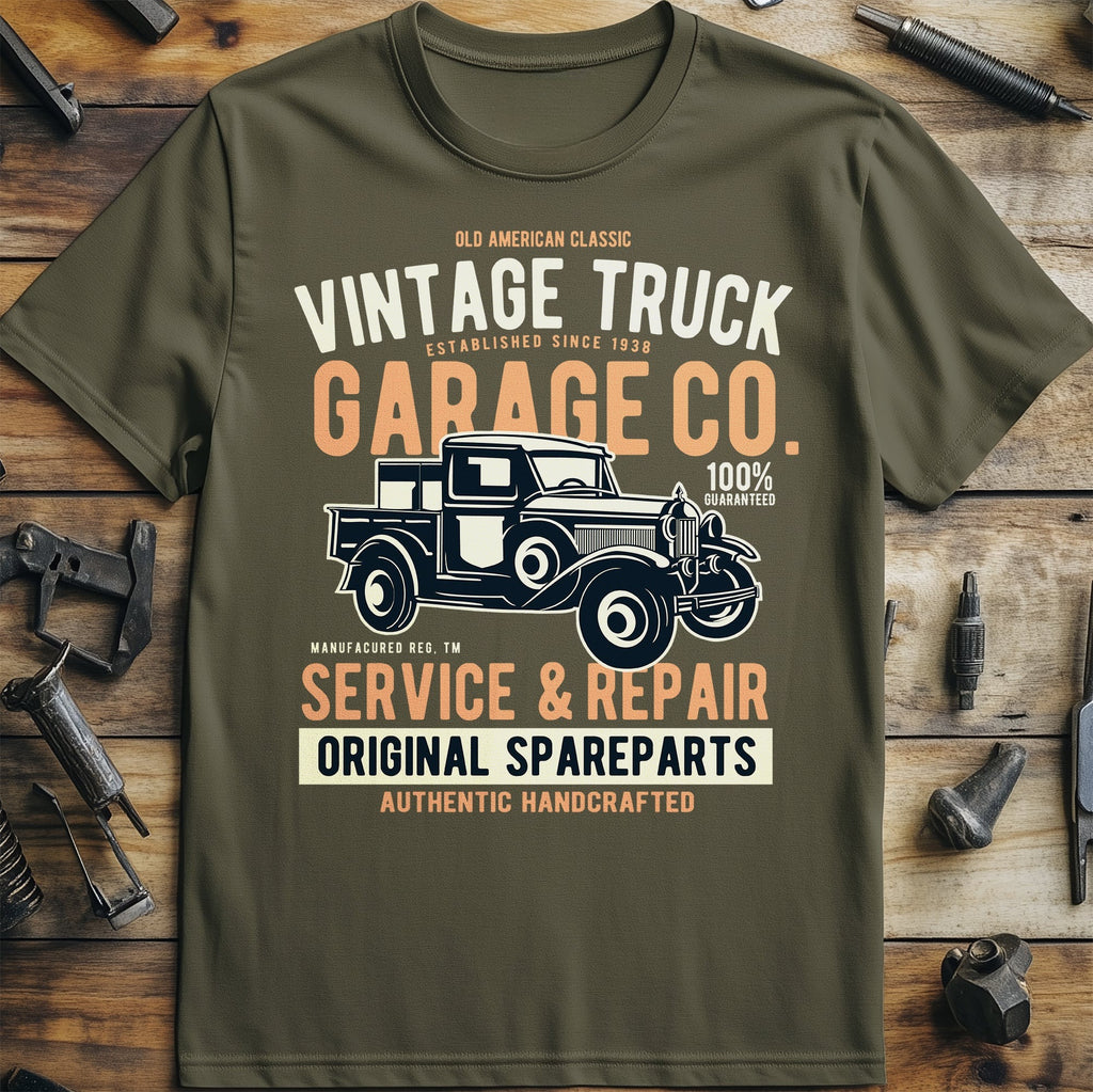 Vintage Truck Garage T-shirt