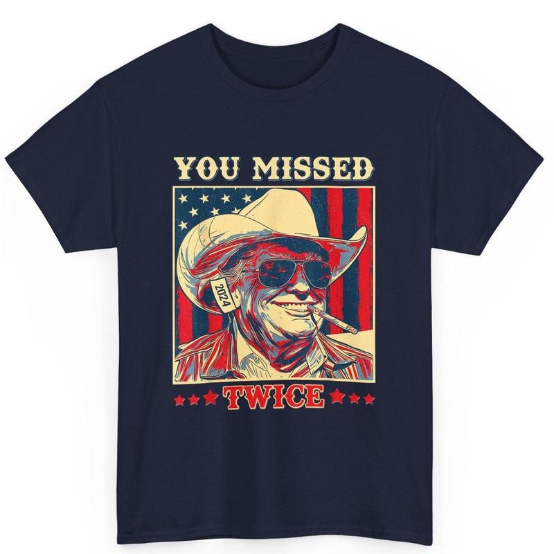 Vintage Trump Western Cowboy T-Shirt, Retro Sweatshirt, & Hoodie