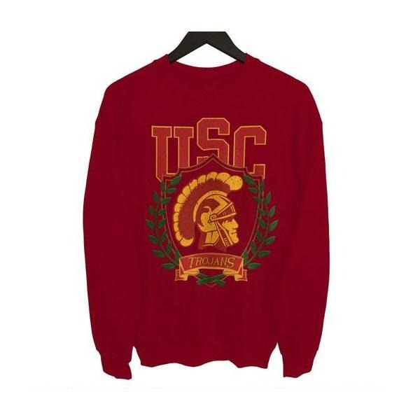 Vintage USC Crewneck Trojans NCAA Unisex t-shirt, sweatshirt, hoodie Classic Cotton Fabric Menswear