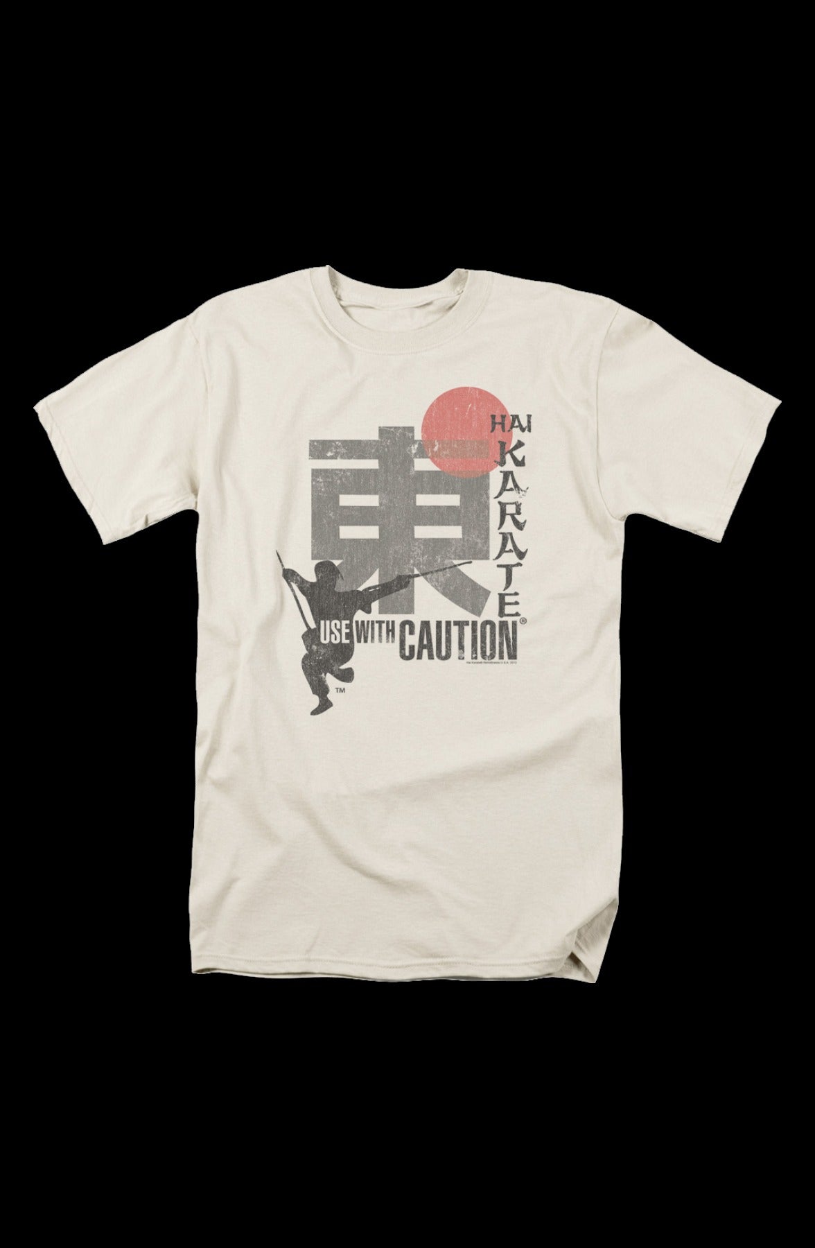 Vintage Use With Caution Hai Karate T-Shirt
