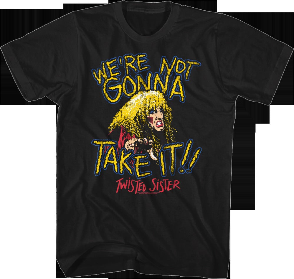 Vintage We're Not Gonna Take It Twisted Sister T-Shirt