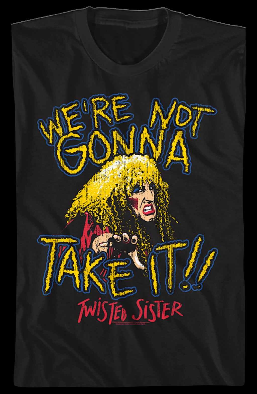 Vintage We're Not Gonna Take It Twisted Sister T-Shirt