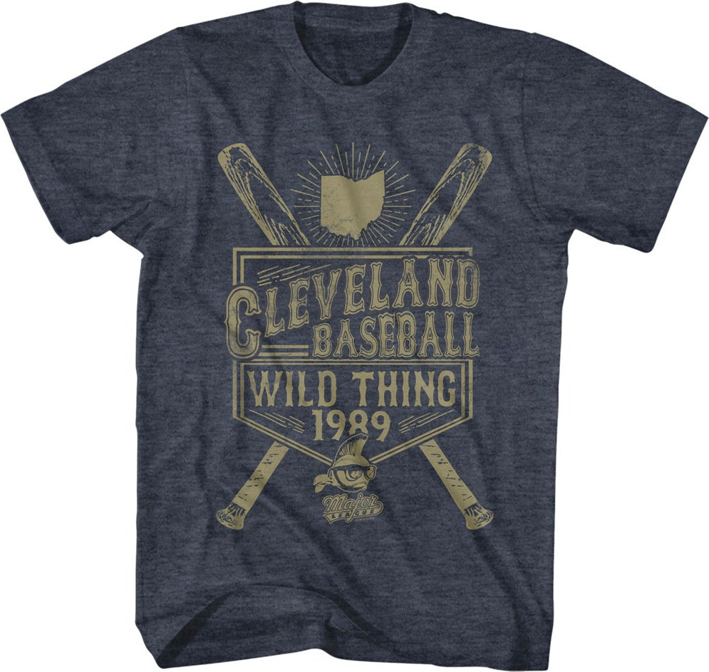Vintage Wild Thing Cleveland Baseball Major League T-Shirt