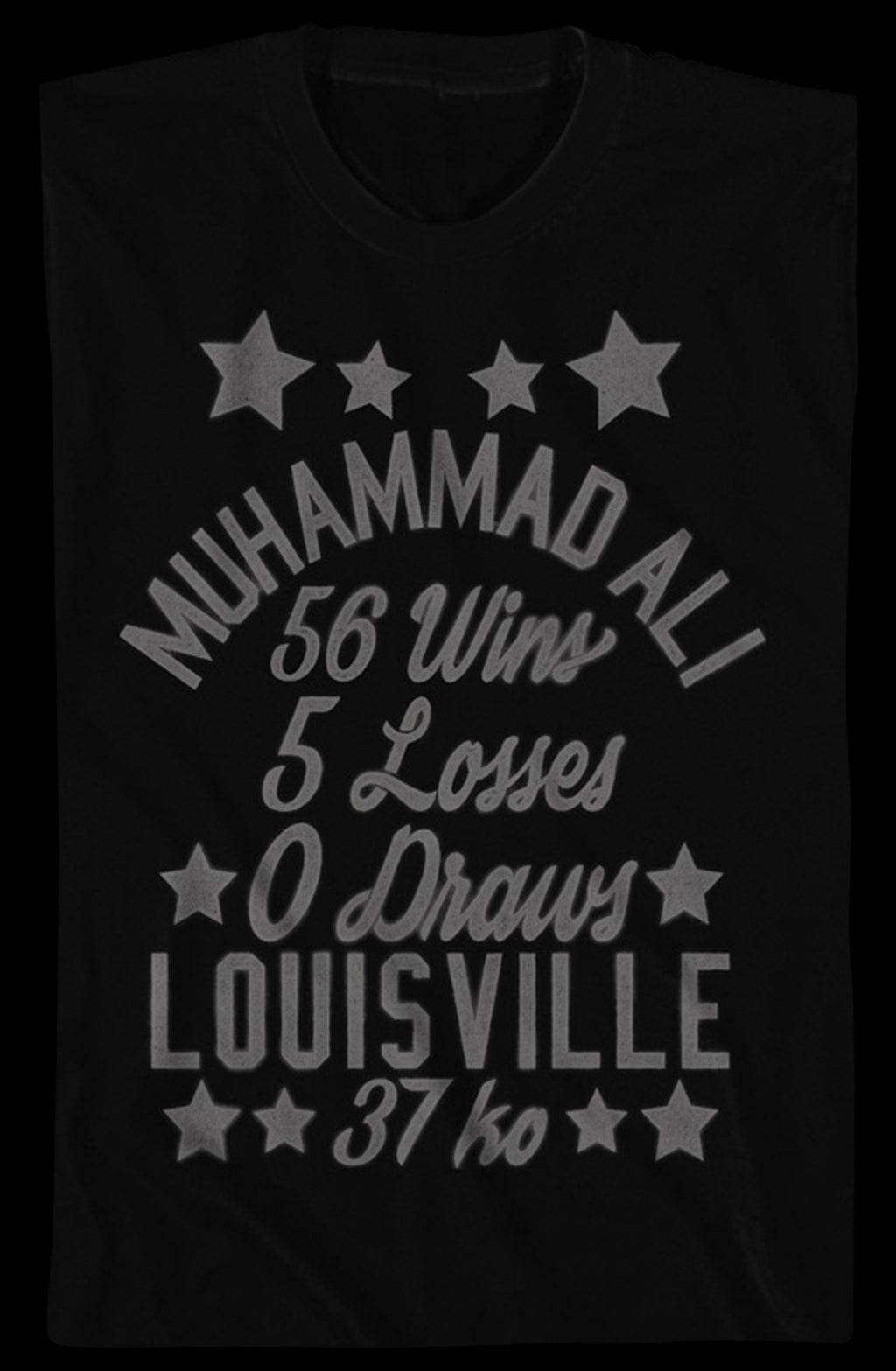 Vintage Wins And Losses Muhammad Ali T-Shirt
