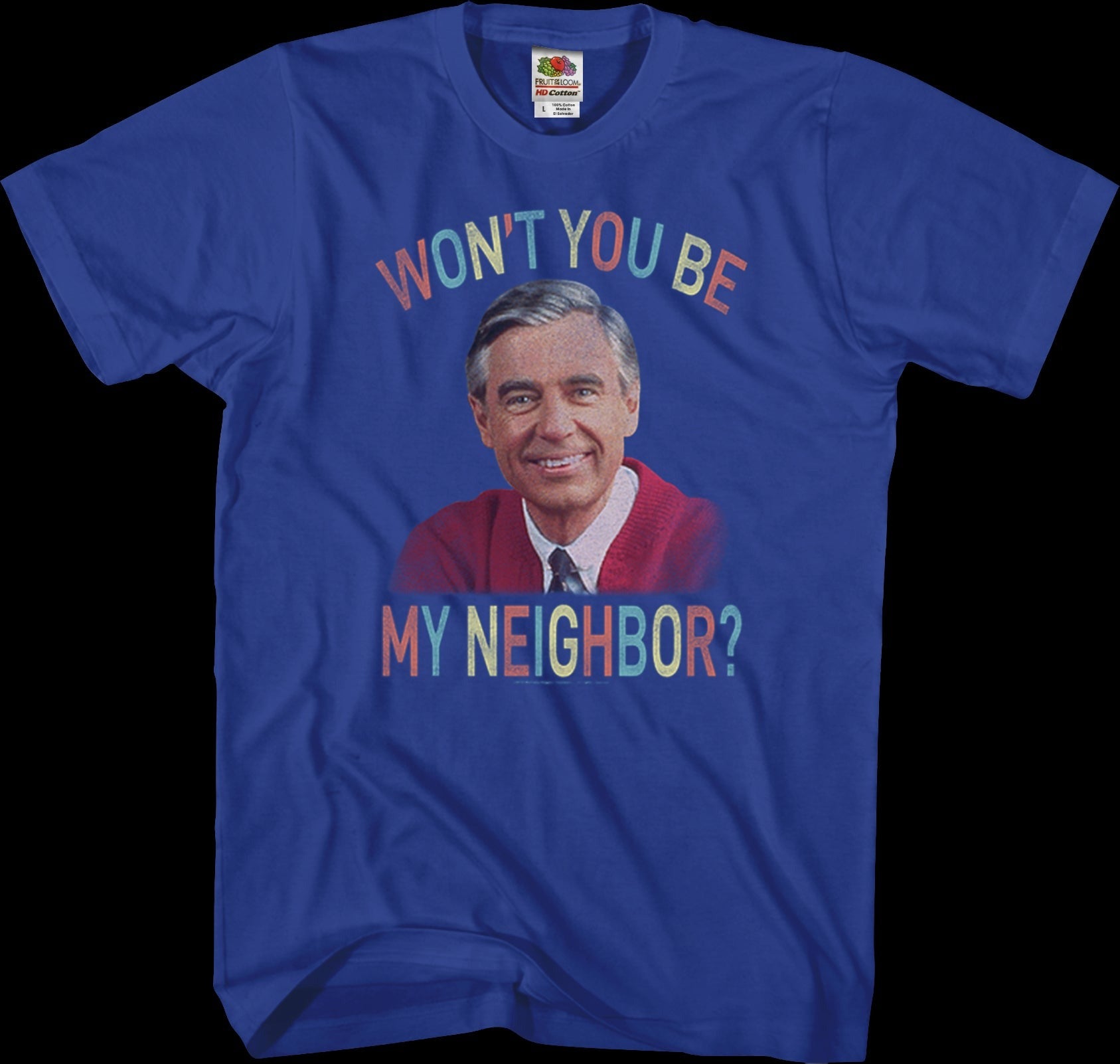 Vintage Won't You Be My Neighbor Mr. Rogers T-Shirt