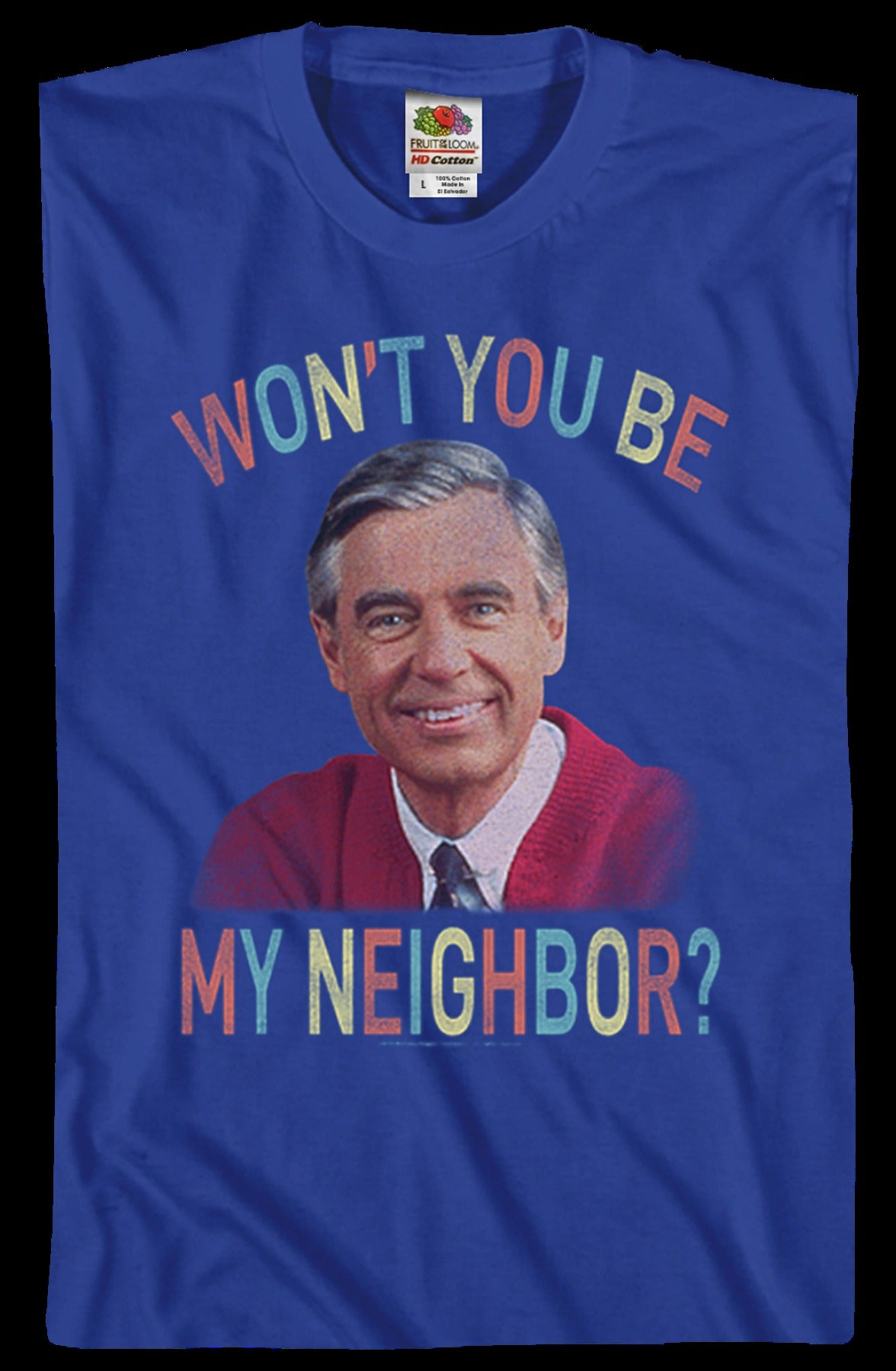 Vintage Won't You Be My Neighbor Mr. Rogers T-Shirt