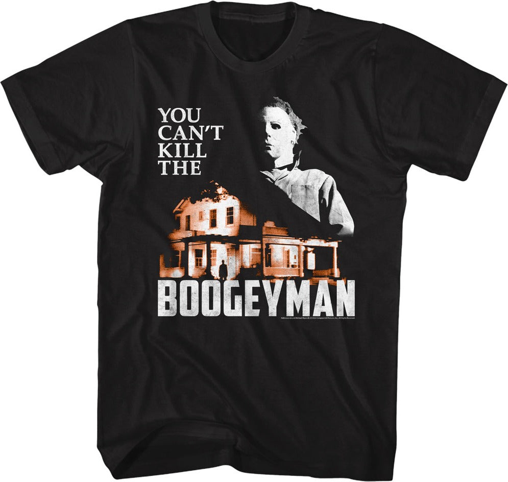 Vintage You Can't Kill The Boogeyman Halloween T-Shirt