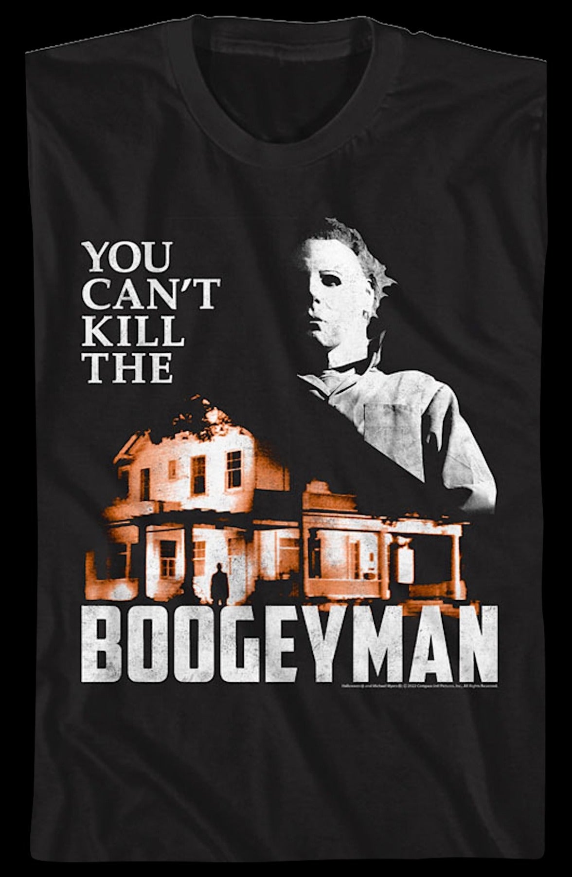 Vintage You Can't Kill The Boogeyman Halloween T-Shirt