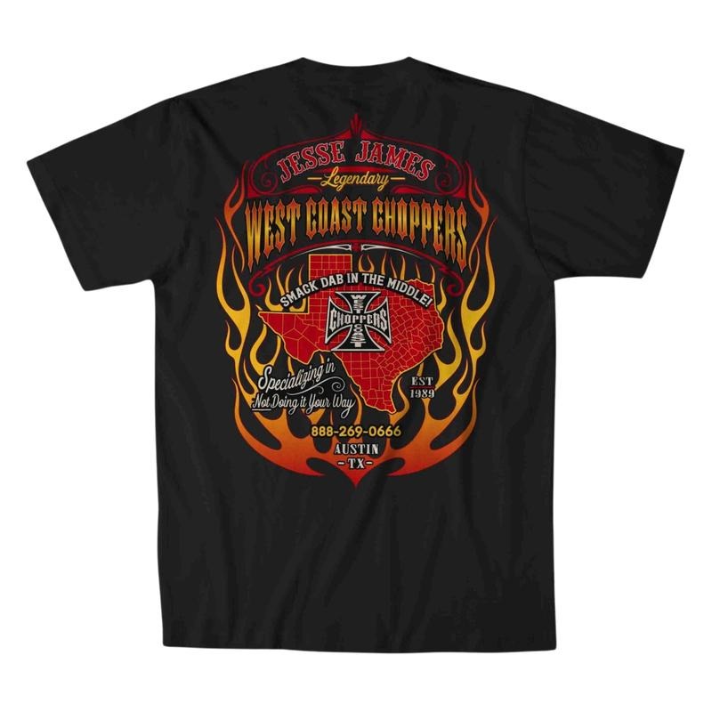 WCC Not Doing It Your Way T-shirt, Graphic Design Shirt For Men, Motorcycle T-shirt, Choppers Shirt, Graphic Design Shirt, Unisex Cotton Tops, For Men
