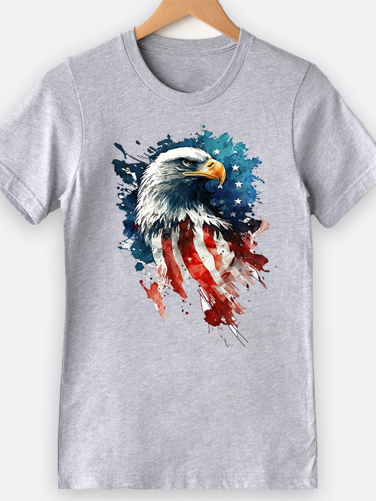Watercolor Eagle Graphic Tee