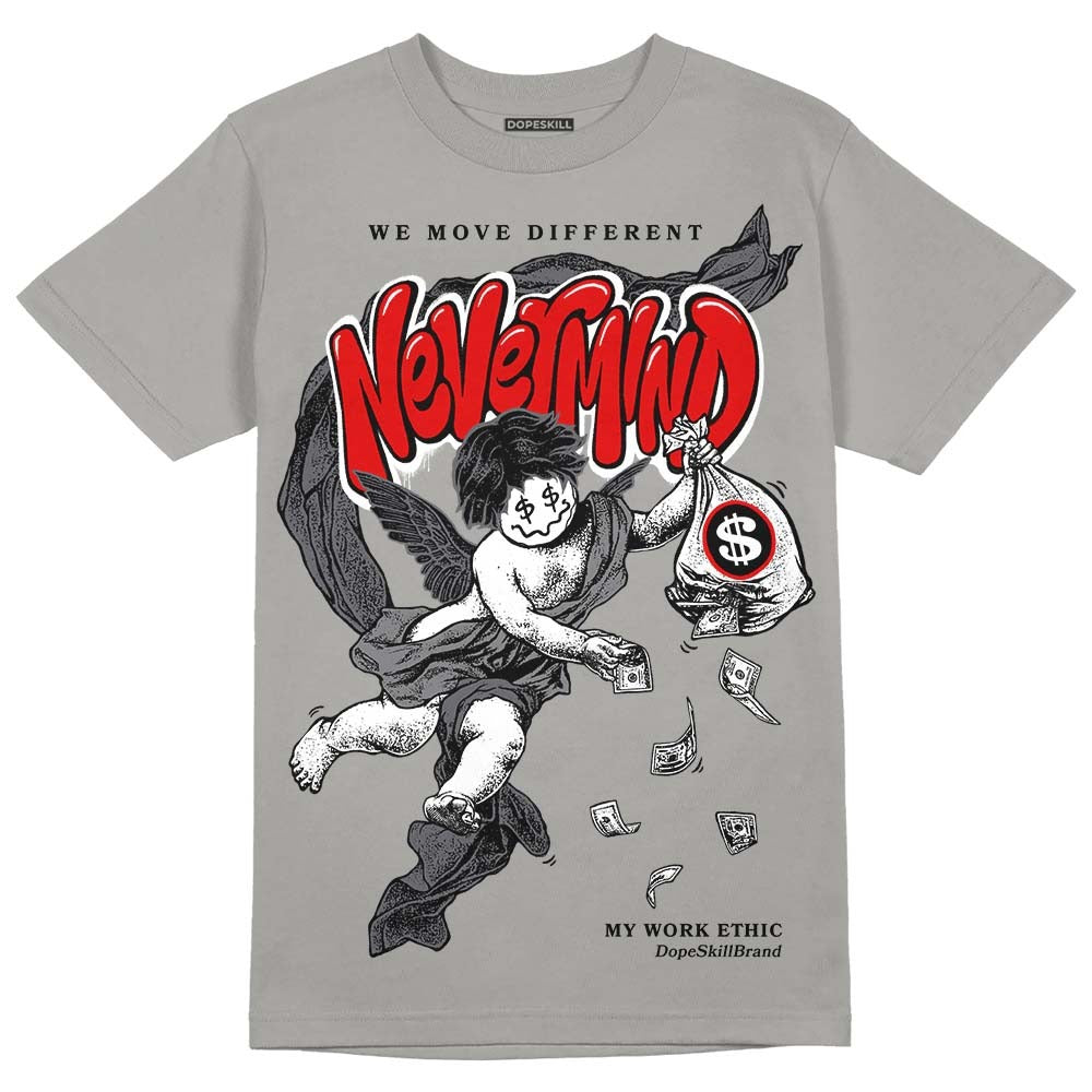 Wet Cement 4s DopeSkill Grey T-shirt Nevermind Graphic