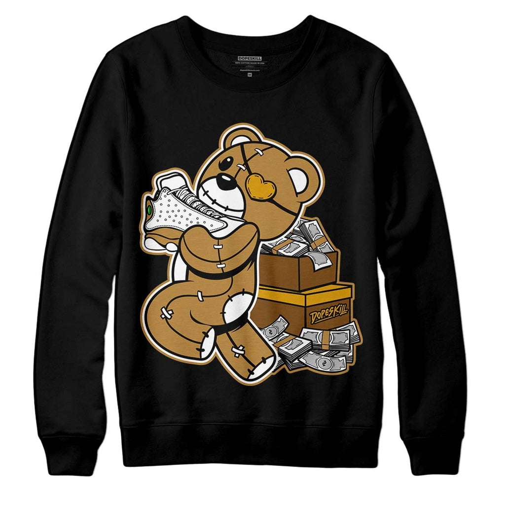 Wheat 13s DopeSkill Sweatshirt Bear Steals Sneaker Graphic