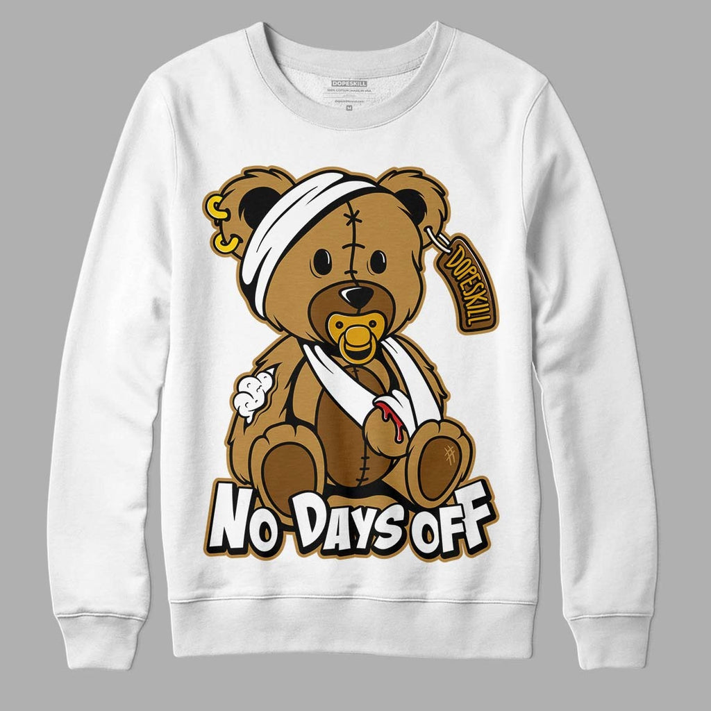 Wheat 13s DopeSkill Sweatshirt Hurt Bear Graphic