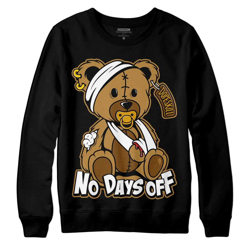 Wheat 13s DopeSkill Sweatshirt Hurt Bear Graphic
