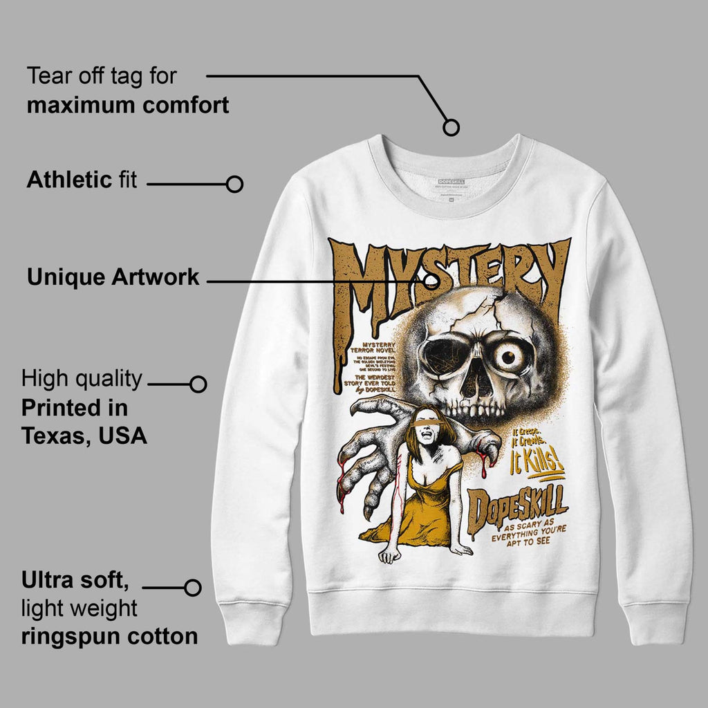 Wheat 13s DopeSkill Sweatshirt Mystery Ghostly Grasp Graphic