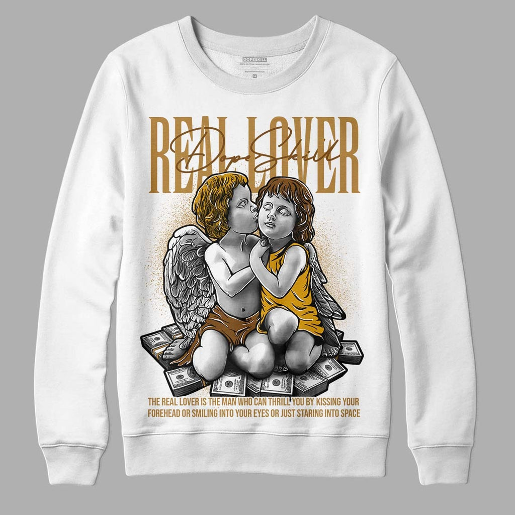 Wheat 13s DopeSkill Sweatshirt Real Lover Graphic