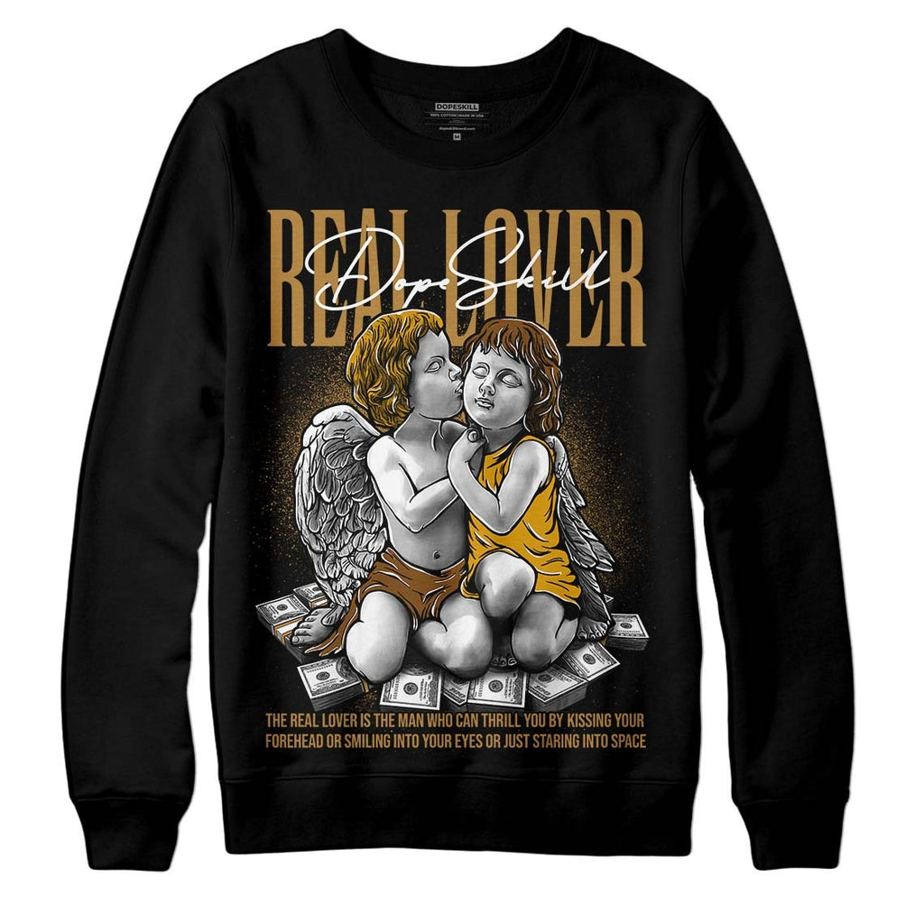Wheat 13s DopeSkill Sweatshirt Real Lover Graphic