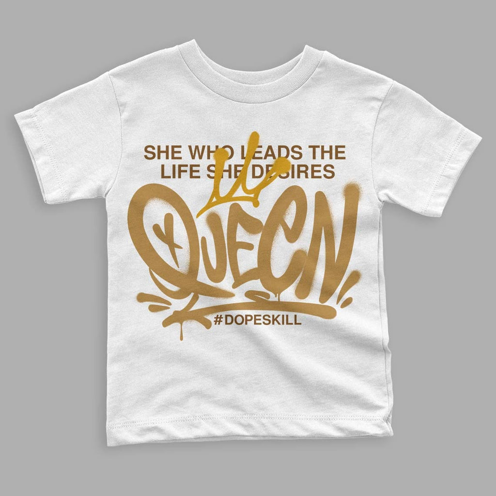 Wheat 13s DopeSkill Toddler Kids T-shirt Queen Graphic