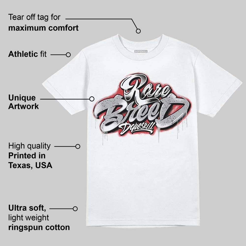 White Cement 4s DopeSkill T-Shirt Rare Breed Type Graphic