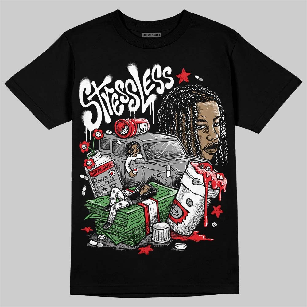 White Thunder 4s DopeSkill T-Shirt Stressless Graphic