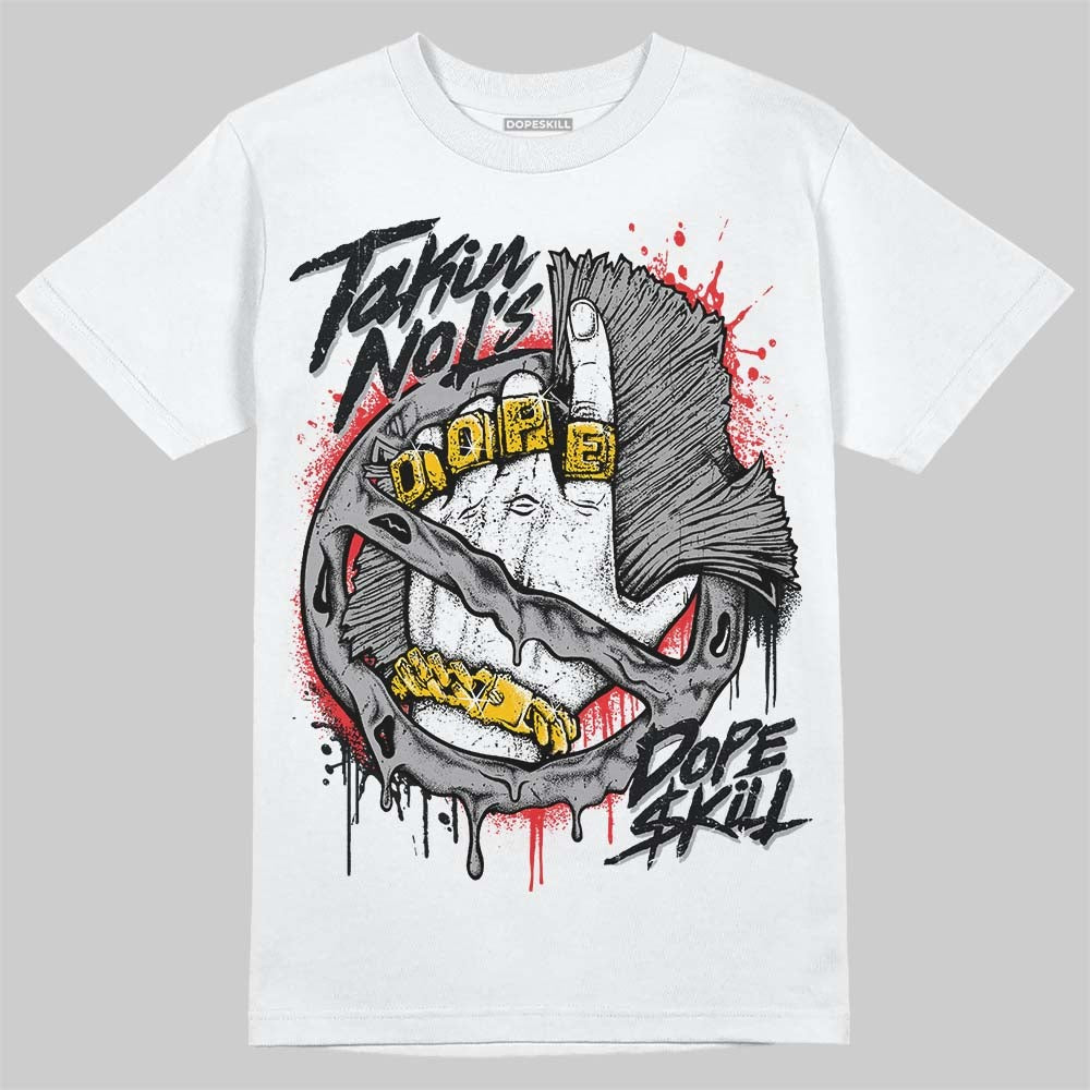 White Thunder 4s DopeSkill T-Shirt Takin No L's Graphic