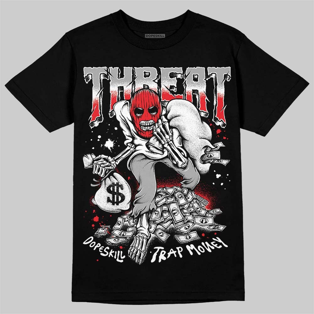 White Thunder 4s DopeSkill T-Shirt Threat Graphic