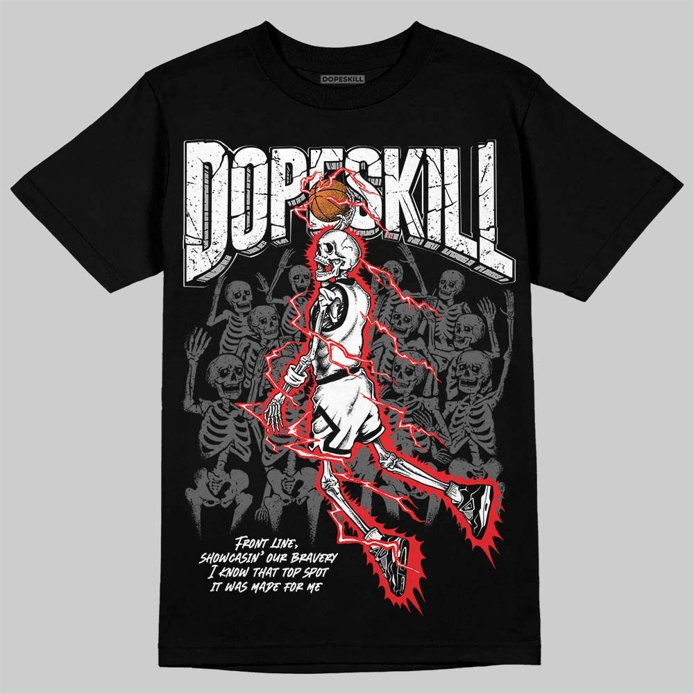 White Thunder 4s DopeSkill T-Shirt Thunder Dunk Graphic