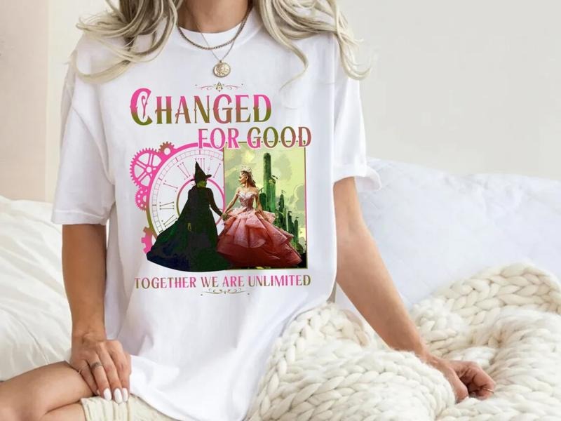 Wicked Changed For Good Sweatshirt, Wicked Defy Gravity Sweater, Wicked Tshirt, Wizard Of Oz Shirt Broomstick, Wizard Of Oz Hoodie, Unisex Sweater